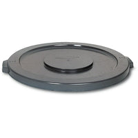 Couvercles Brute ronds, 16 dia. x 1 haut. (po), gris, 1 lb, paq./5-Dimensions : 16 dia. x 1 haut. (po)