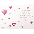 Rosedale Gold - Cartes de souhaits/Enveloppes - Joyeuse St-Valentin Amour (50123) - 5-1/2 po x 8 po - paquet de 6-Avec fini scintillant et métallique