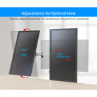 ShoppingAll - Support de bureau pour double écran LCD LED avec 2 options de montage - Blanc-7
