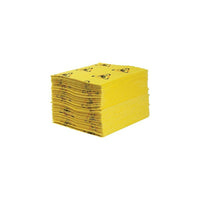 SPC – Tampon absorbant Maxx pour matières dangereuses, 15 x 19 po, 30 gal/paquet, 100/paquet (CH100)-Type de déversement : Hazmat