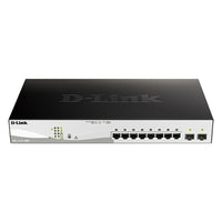 D-Link – Commutateur intelligent PoE Gigabit administrable 8 ports avec 2 fentes SFP (DGS-1210-10MP)-Commutateur intelligent PoE administrable avec budget PoE total de 130 watts