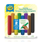 Crayola – Mes premiers Marqueurs Crayola, paq./8-La forme ronde traditionnelle offre une transition vers une prise d'écriture mûre