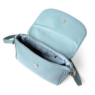 Nicci - Sac à bandoulière moyen avec rabat sur le devant - Poudre bleue-Poche arrière zippée