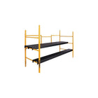 Metaltech – Échafaudage mobile, extension verticale de 3 pi, 4 x 36 po (I-IREX3)-Matériau du cadre : Acier