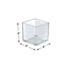Azar Displays – Ensemble de présentoirs cubiques de luxe pour comptoir, 4, 5, et 6 po (556377-SET)-Ensemble de présentoirs cubiques de 4, 5 et 6 po de diamètre