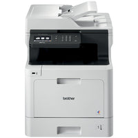 Brother - Imprimante laser réseau couleur MFC-L8610CDW-Impression et copie professionnelles, rapides et de haute qualité. Vitesses d’impression jusqu’à 33 pages par minute en couleur et en noir et blanc et documents professionnels percutants.