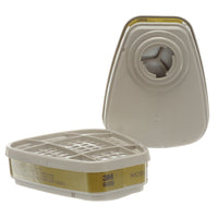 3M - Cartouche contre les gaz multiples et les vapeurs organiques, Paquet de 2-Cartouche