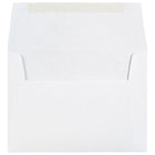 JAM Paper Enveloppes format livret à rabat droit gommé, 4 3/8 x 5 3/4 po, blanches, 250 par paquet-Taille : A2 (4 3/8 x 5 3/4 po)