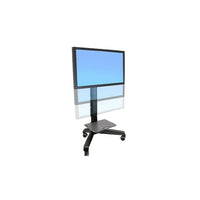 ErgotronMD - Chariot pour TV Mobile MediaCenter Neo-Flex 24-191-085 (VHD), noir-Plastique composite robuste noir