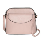Nicci - Sac à bandoulière avec rabat sur le devant - Rose-Poche intérieure zippée et poche pour téléphone portable