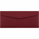 JAM Paper Enveloppes commerciales #10 - 4,125" x 9,5" - Rouge foncé - Paquet de 50-Couleur : Rouge foncé
