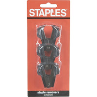 Staples - Dégrafeuse à griffes, paq./3-Débarrassez-vous facilement des agrafes indésirables grâce à cette dégrafeuse pratique