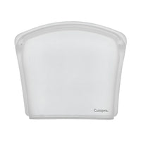Cuisipro - Sacs Réutilisables de - 2000 ml - Transparent-Résistent à la chaleur jusqu’à 220C/425F, Résistent au congélateur  jusqu’à -40C/40F