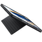 Samsung - Étui protecteur à rabat pour Tab A8 - Noir-Robuste pour résister aux dommages et doux au toucher, le pare-chocs en polyuréthane thermoplastique de l’étui-support de protection et son endos en polycarbonate robuste protègent votre tablette Galaxy Tab A8 dans les coins et à l’arrière, tout en offrant une bonne sensation dans la main