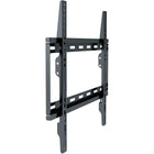 CorLiving - Support mural fixe à profil bas pour téléviseurs de 26 po à 65 po, jusqu'à 40 kg, noir-Bras latéraux réglables pour une installation précise