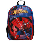 Bioworld Ensemble de sac à dos 5 pièces - 16 po - Spider-Man Logo Personnages-Dimensions: 16 po H x 12 po L x 5 po P