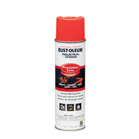 Rust-O-Leum Peinture de marquage inversé à base de solvant - 17 oz - Rouge orange fluorescent (KQ216)-Couleur: Rouge orange fluorescent