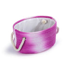 CTG - Paniers de rangement ovales Ombre, ensemble de 3, rose-Une excellente façon de ranger et d'organiser efficacement tous vos articles ménagers