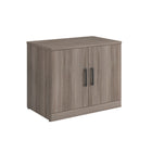 Sauder - Affirm Armoire de rangement commerciale - Hudson Elm-Dessus durable de 1 po d'épaisseur pour la décoration de bureau, les plateaux de classement ou les photos de votre famille