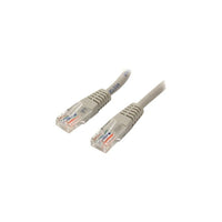 StarTech  Câble de raccordement anti-accrochage M45PATCH6GR de catégorie 5e, 6 pi, gris-Connecteur mâle RJ-45 aux deux extrémités pour une connectivité réseau fiable