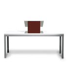 Urbann Lutrin de table K9, Anti-bactérien - aluminium et bois, acajou -Dimensions hors tout : 610 mm X 510 mm X 380 mm (24" X 20" X 15")