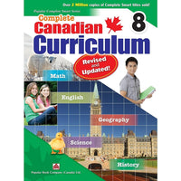 Popular Book - Complete Canadian Curriculum, 8e année-Le contenu à thème canadien conforme au programme canadien