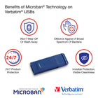 Verbatim - Clé Flash USB 16 Go - Bleu-7