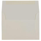 JAM Paper Enveloppes Strathmore A7, papier vergé blanc naturel, 250/paquet-Intérieur vierge où écrire un mot personnalisé