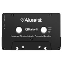 Aluratek – Récepteur de cassette audio Bluetooth universel (ABCT01F)-Convertissez le magnétocassette de votre véhicule en récepteur audio Bluetooth