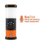 ECOXGEAR – EcoLanterrn étanche avec DEL haute intensité, haut-parleur Bluetooth 360º intégré et bloc-pile 4400 mAh, orange-Jusqu'à 20 heures de temps de lecture