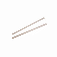 Liens torsadés métalliques, 4 po, blanc, bte/2000-Fabriqué à partir d'un fil flexible de 5/32 po de large et de calibre 27