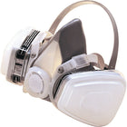 3M - Ensemble Respirateur À Double Cartouche, Thermoplastique/Élastomère, Petit, paquet de 2-Matériau du masque Élastomère