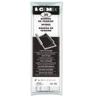 Gemex - Barres de tension pour Couverture de Présentation, Blanc, Format Lettre, 11'', 1/2'' Capacité, 25 Pqt-Les barres de tension de Gemex lient et présentent les feuilles et documents non perforés de manière professionnelle et attrayante tout en s’assurant que vous puissiez les consulter et préserver à long terme