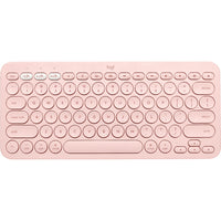 Logitech K380 - Clavier Bluetooth multi-appareils sans fil pour Mac - Rose-Clavier sans fil