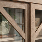 Sauder - 432891 La Collection Dixon City Bibliothèque - Finition Brushed Oak - 2 boîtes-Conforme à la norme BIFMA x5.9 pour la sécurité, la durabilité et la performance structurelle.