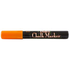 JAM Paper – Marqueur craie à pointe géante, orange (526480OR)-Ces marqueurs craies polyvalents peuvent être utilisés sur n’importe quelle surface non poreuse, telle que : Les tableaux blancs, les panneaux lumineux, les tableaux noirs, les fenêtres, les pare-brise et plus encore!