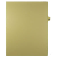 Mark Maker – Onglets séparateurs juridiques beiges, 1/25 onglets, format lettre, sans trous, numéro 183, 25/paquet-Onglets séparateurs beiges, 1/25 onglets