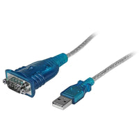 StarTech® ® Adaptateur USB vers série DB9 RS232 à 1 port, mâle/mâle-S'installe dans n'importe quel ordinateur portable ou de bureau grâce à sa compatibilité avec de nombreux systèmes d'exploitation, y compris Windows® 8