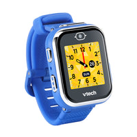 Vtech KidiZoom Smartwatch DX3 - Bleu-La DX3, cool et convivial, est doté d'un double appareil photo pour les photos et les vidéos, la lumière de la montre est le flash de l'appareil photo ou la lampe de poche