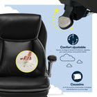 Serta - Fauteuil de direction Brinkley SMT, 27 1/2 po l x 30 po P x 43 po à 46 po H - Noir-Dimensions: 27-1/2 po l x 30 po P x 43 po -46 po H