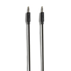 NXT Technologies - Câble de 4 pi tressé, mini prise casque stéréo de 3,5 mm, noir-Le câble tressé de 4 pi résiste aux accrocs et aux enchevêtrements