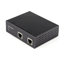 StarTech - Industrial Single Port Gigabit PoE Extender-EXTENSION DE 100 M: étendez une source PSE (max 95W) de 100m à l'aide de ce répéteur PoE Gigabit | Alimentez les périphériques PoE tels que caméras et points d'accès | 4 en cascade avec câbles CAT5e/6