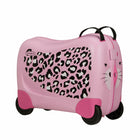 Samsonite - Valise Dream Rider Ride-On - Léopard-Les sangles croisées élastiques aident à sécuriser le contenu