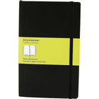 Moleskine - Cahier de notes à couverture rigide noir classique, format poche, ordinaire, 3 1/2 po x 5 1/2 po-Couverture noire rigide