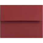JAM Paper Enveloppes format invitation avec fermeture gommée, 4 3/8 x 5 3/4 po, rouge foncé, 1000/paquet-Rouge foncé