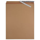 JAM Paper - Enveloppes rigides expédition pour photos avec fermeture auto-adhésive, 17 x 21 po, brun kraft, 6/paquet-Enveloppe d’expédition en papier cartonné brun