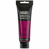 Liquitex - Basics Peinture acrylique - 118ml - Quinacridone Magenta-Acrylique