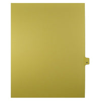 Mark Maker – Onglets séparateurs juridiques beiges, 1/25 onglets, format lettre, sans trous, numéro 41, 25/paquet-Onglets séparateurs beiges, 1/25 onglets