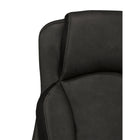Brassex - Chaise de bureau executif Isaac, gris-Tissu en maille durable et respirant qui vous maintient à l’aise pendant de longues heures de travail