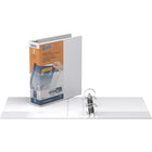 Reliure de présentation Davis Group à anneaux ronds et insertion rapide, 2 po, blanche-11,5 po H x 11 po L (format lettre)